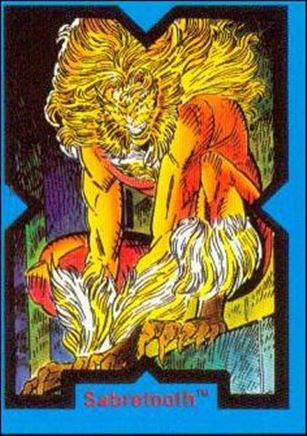 X-Force (Base Set) card 24 Sabretooth