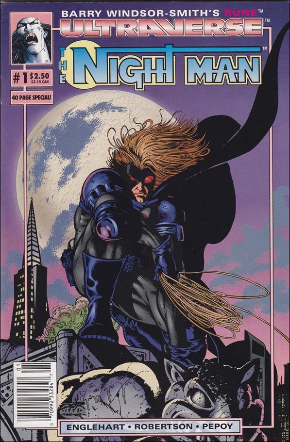 Night Man (1993) issue 1-C Newsstand Cover