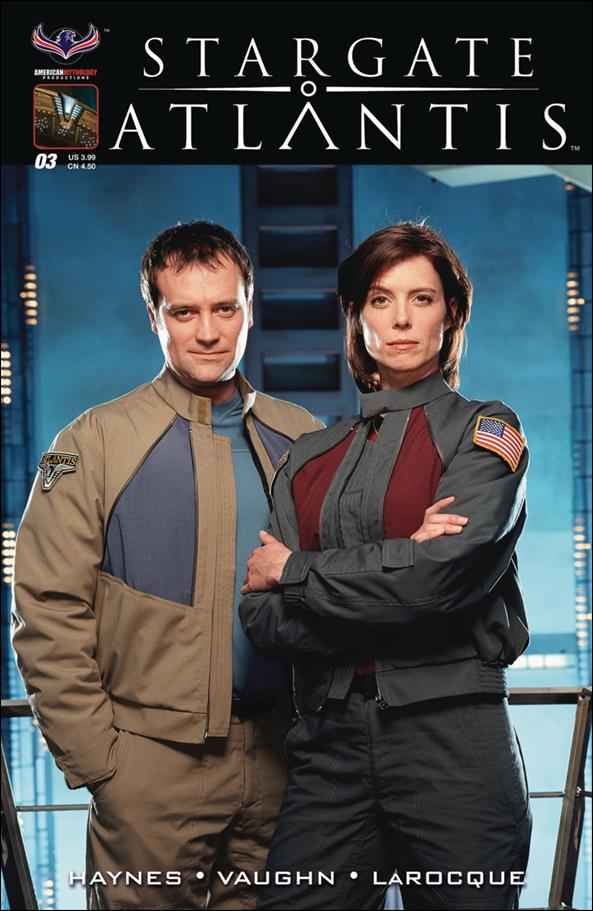 Stargate Atlantis: Back to Pegasus issue 3-D 1:3 Flashback Photo Cover