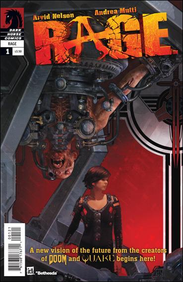 Rage  issue 1-B Stephan Martiniere Cover