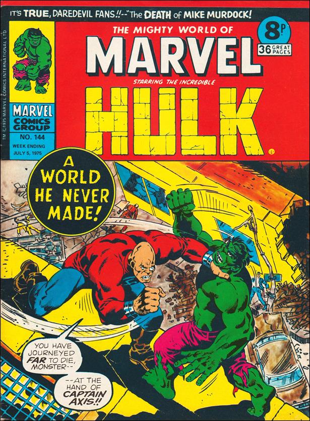 Mighty World of Marvel (UK) (1972) issue 144