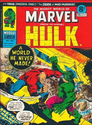 Mighty World of Marvel (UK) (1972) issue 144