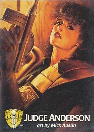 Judge Dredd: The Movie (Base Set) card 61 Judge Anderson