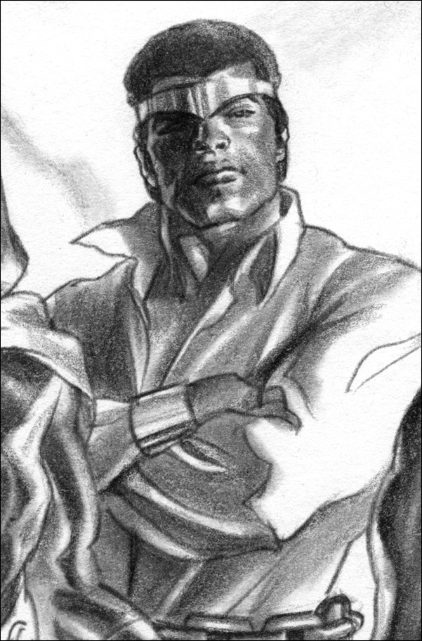 Power Man: Timeless issue 4-C Alex Ross Timeless B&W 1:100 Virgin Cover