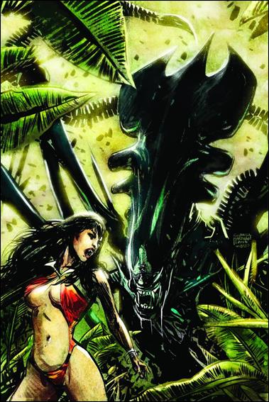 Vampirella/Aliens issue 4-C Virgin Cover