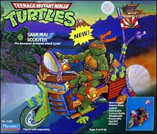 Teenage Mutant Ninja Turtles (1988) Vehicles and Playsets figure 40 Samurai Scooter