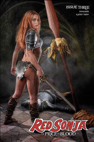 Red Sonja: Price of Blood issue 3-E Cosplay Photo Cover