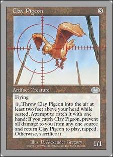 Magic the Gathering: Unglued (Base Set) card 73 Clay Pigeon