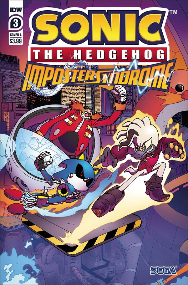 Sonic the Hedgehog: Imposter Syndrome issue 3 Mauro Fonseca Cover