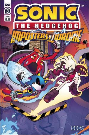 Sonic the Hedgehog: Imposter Syndrome issue 3 Mauro Fonseca Cover