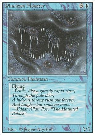 Magic the Gathering: Revised (Base Set) card 71 Phantom Monster