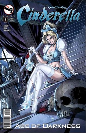 Grimm Fairy Tales Presents Cinderella: Age of Darkness issue 3-D Pasquale Qualano Cover