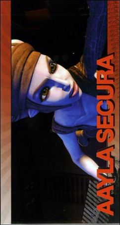 Star Wars: The Clone Wars Widevision (Character Foil Subset) card 19 Aayla Secura