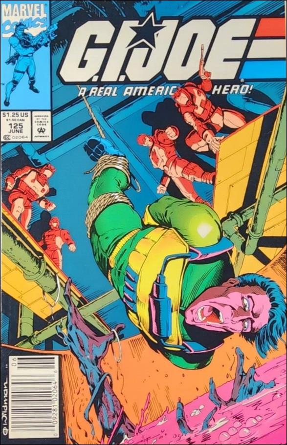 G.I. Joe: A Real American Hero issue 125-B Newsstand Cover