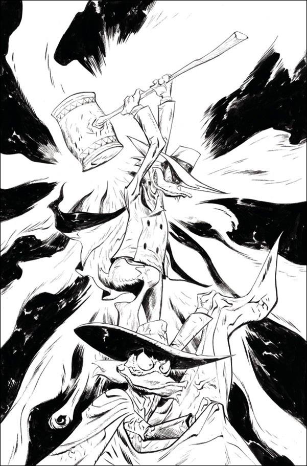 Negaduck issue 1-Q Jae Lee 1:30 Virgin Line Art Cover