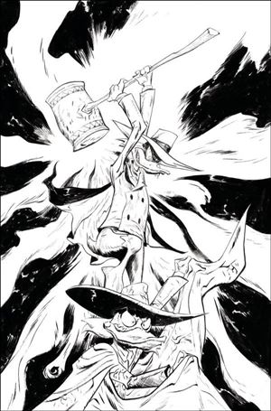 Negaduck issue 1-Q Jae Lee 1:30 Virgin Line Art Cover