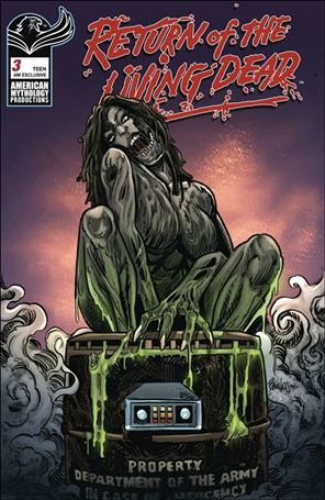 Return of the Living Dead (2024) issue 3-G Buz Hasson AM Exclusive Cover 1/350