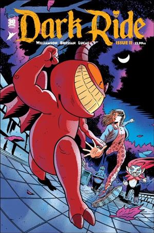 Dark Ride issue 11-B Tyler Boss Cover
