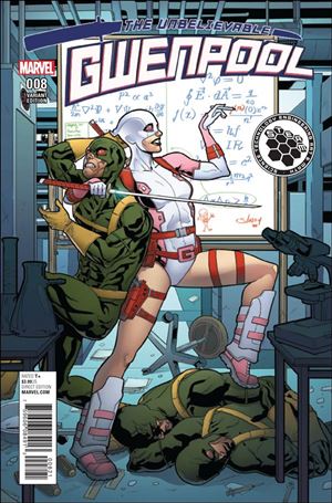 Unbelievable Gwenpool issue 8-C Will Sliney 1:10 STEAM Cover