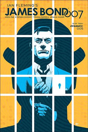 James Bond 007 issue 5-C Adam Gorham Cover