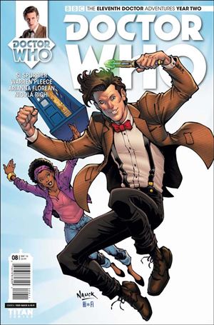 Doctor Who: The Eleventh Doctor Year Two issue 8 Todd Nauck Cover