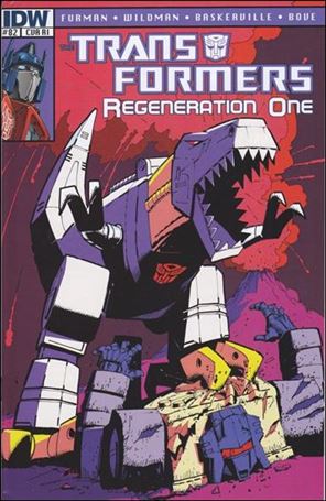 Transformers: Regeneration One issue 82-C Geoff Senior 1:10 Cover
