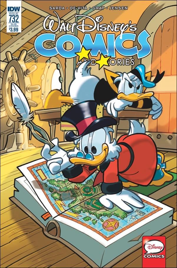 Walt Disney's Comics and Stories (2009) issue 732-B Corrado Mastantuono Subscription Cover