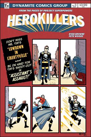 Project Superpowers: Hero Killers issue 3 Pete Woods Cover