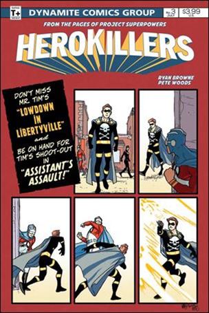 Project Superpowers: Hero Killers issue 3 Pete Woods Cover