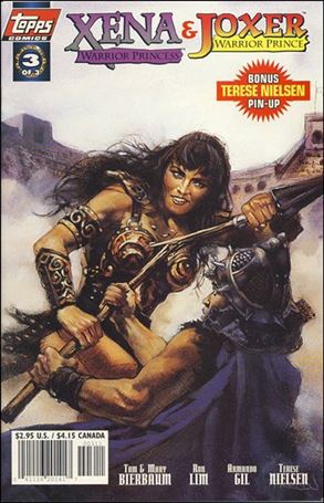 Xena: Warrior Princess/Joxer: Warrior Prince issue 3-B Terese Nielsen Cover