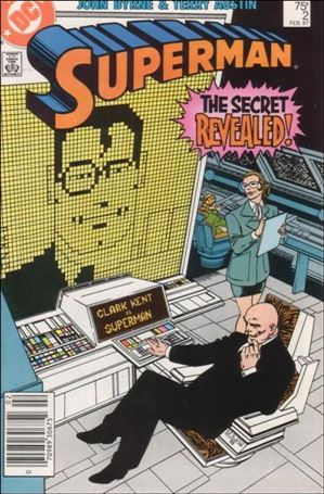 Superman (1987) issue 2-B Newsstand Cover