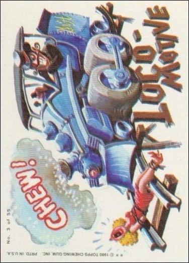 Weird Wheels (Base Set) card 3 Loco-Motive