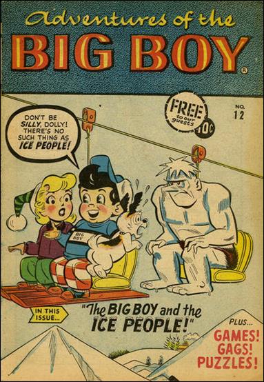 Adventures of the Big Boy issue 12-B West Coast Cover