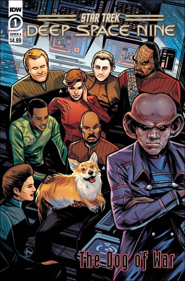 Star Trek: Deep Space Nine - The Dog of War issue 1 Angel Hernandez Cover