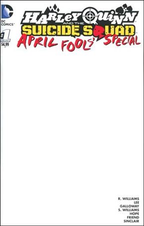 Harley Quinn & The Suicide Squad April Fools' Special issue 1-C Blank/Sketch Cover
