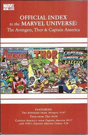Avengers, Thor & Captain America: Official Index to the Marvel Universe issue 5