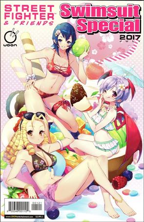 Street Fighter & Friends 2017 Swimsuit Special issue 1-B Aki Li Cover