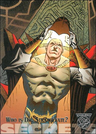 Amalgam Comics (Base Set) card 49 Who is Dr. Strangefate?