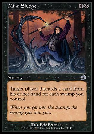 Magic the Gathering: Torment (Base Set) card 70 Mind Sludge