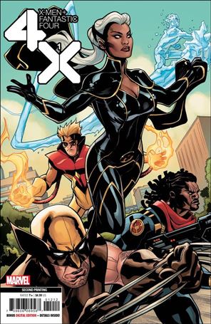 X-Men/Fantastic Four (2020) issue 1-G Terry Dodson Cover (2nd Printing)