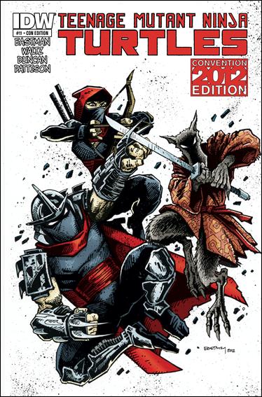 Teenage Mutant Ninja Turtles (2011) issue 11-D 2012 SDCC Kevin Eastman Cover