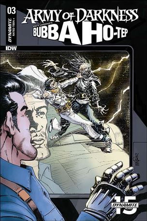 Army of Darkness/Bubba Ho-Tep issue 3-B Tom Mandrake Cover