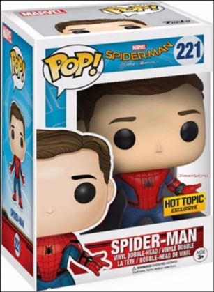 POP! Marvel figure 221 Spider-Man (Unmasked)