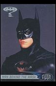 Batman Forever (Retail Base Set) card 3 Man Behind the Mask