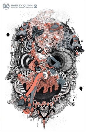 Harley Quinn: Black + White + Redder issue 2-B Joëlle Jones Cover