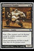 Magic the Gathering: 9th Edition (Base Set) card 134 Gluttonous Zombie