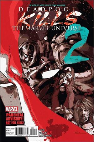 Deadpool Kills the Marvel Universe issue 2 Kaare Andrews Cover