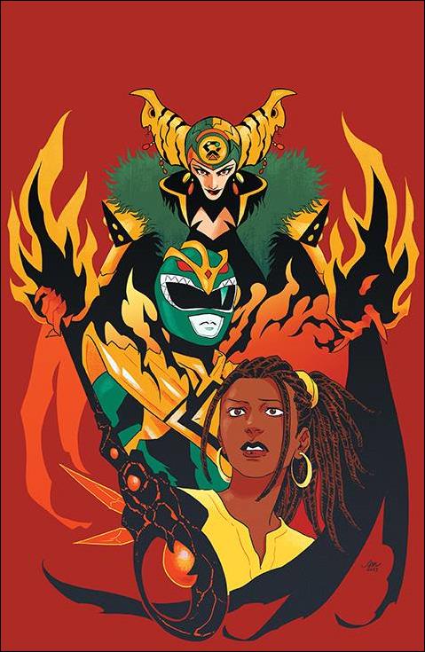 Mighty Morphin Power Rangers issue 112-E Audrey Mok 1:25 Cover