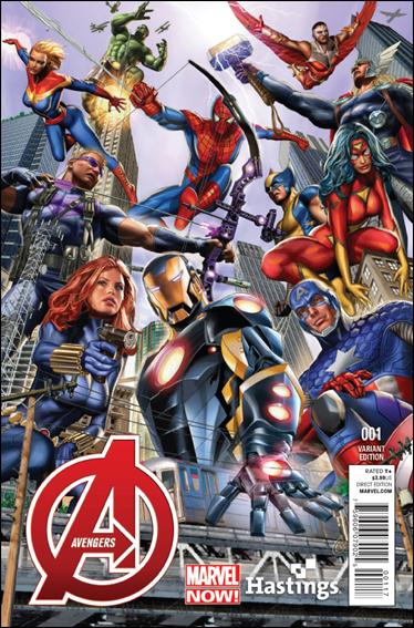 Avengers (2013) issue 1-J Greg Horn Hastings Cover