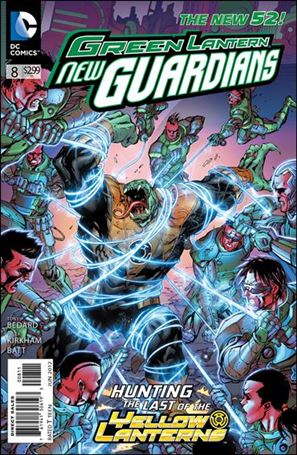 Green Lantern: New Guardians  issue 8 Standard Cover